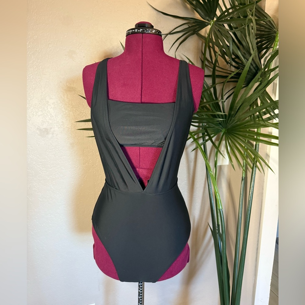 Aerie Black One-Piece Swimsuit